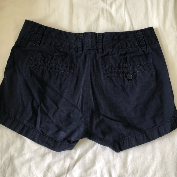 Jcrew navy chino shorts size 0 - Picture 3 of 4